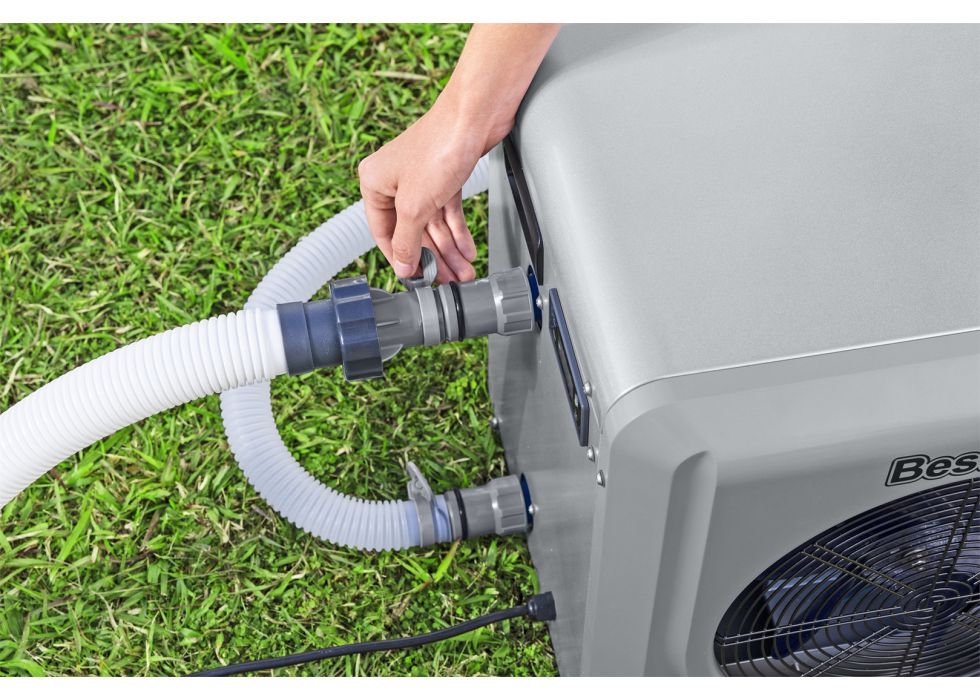 RISCALDATORE/POMPA DI CALORE 4KW PER PISCINE FINO A 30000 LT FUORI TERRA