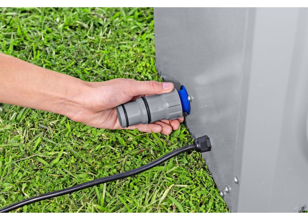 RISCALDATORE/POMPA DI CALORE 4KW PER PISCINE FINO A 30000 LT FUORI TERRA