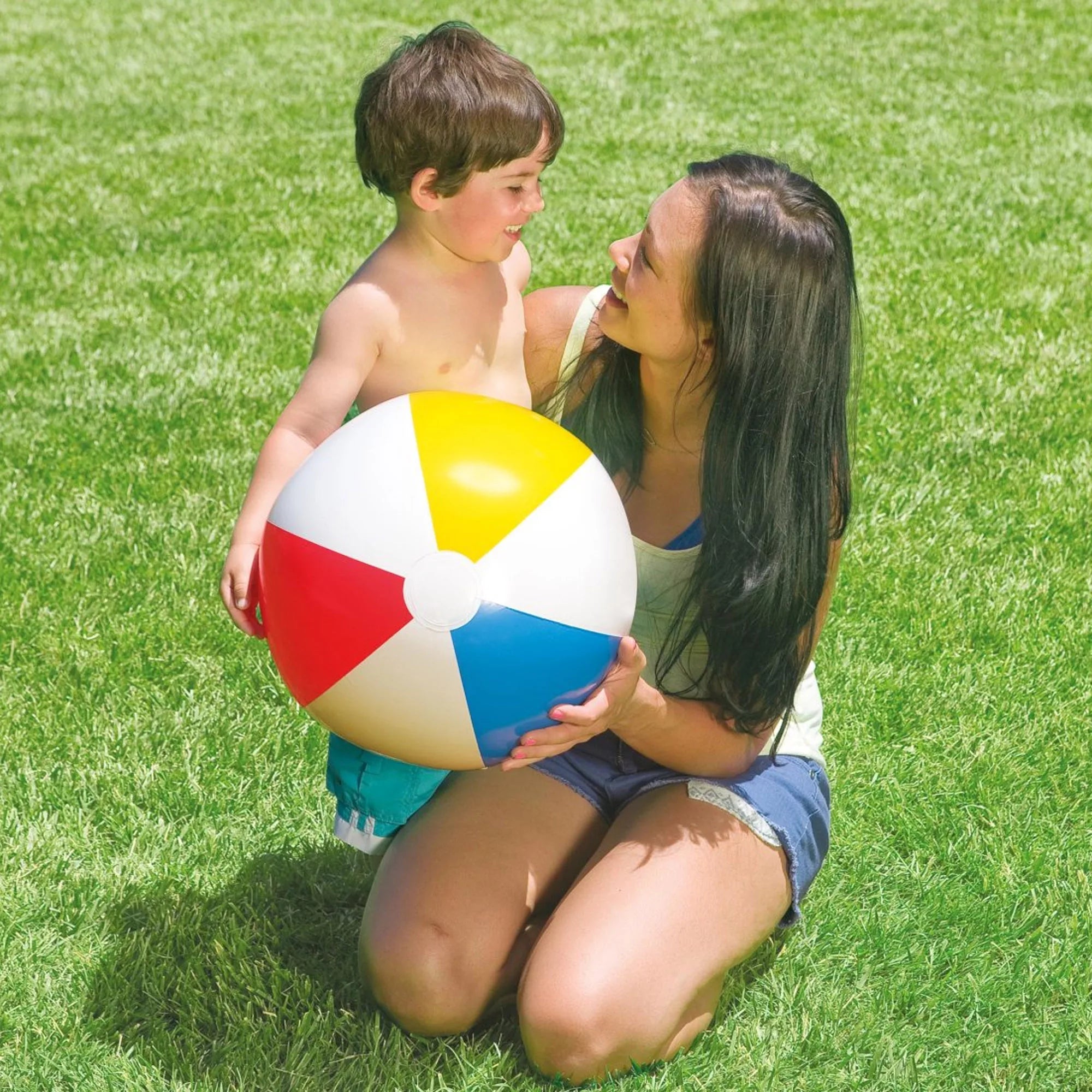 Pallone Glossy 51cm Multicolore Intex