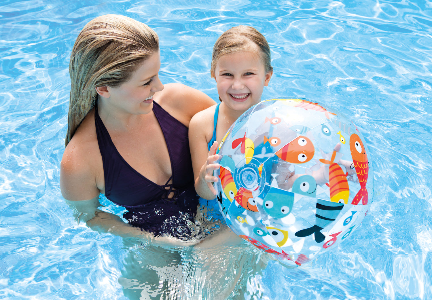 PALLONE DA MARE FANTASIA PER BAMBINI 3+ ASSORTITO