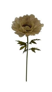 Fiore Artificiale Papavero Chantel Marrone 40x40x110h Christmas