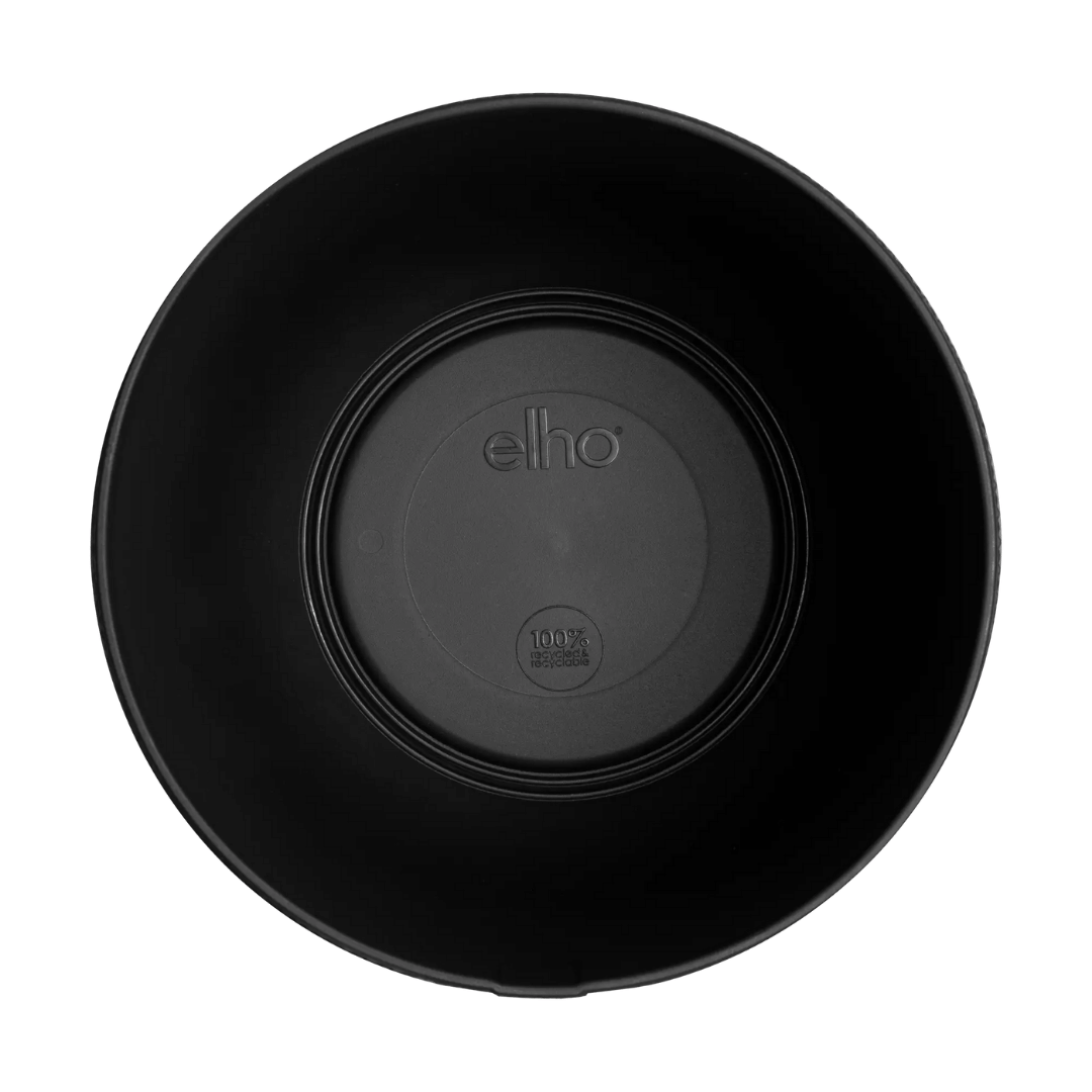 VASO JAZZ ROUND 14CM LIVING BLACK