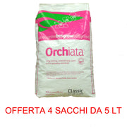 OFFERTA 4 PZ ORCHIATA CLASSIC 6-9MM 5LT SUBSTRATO ORCHIDEE