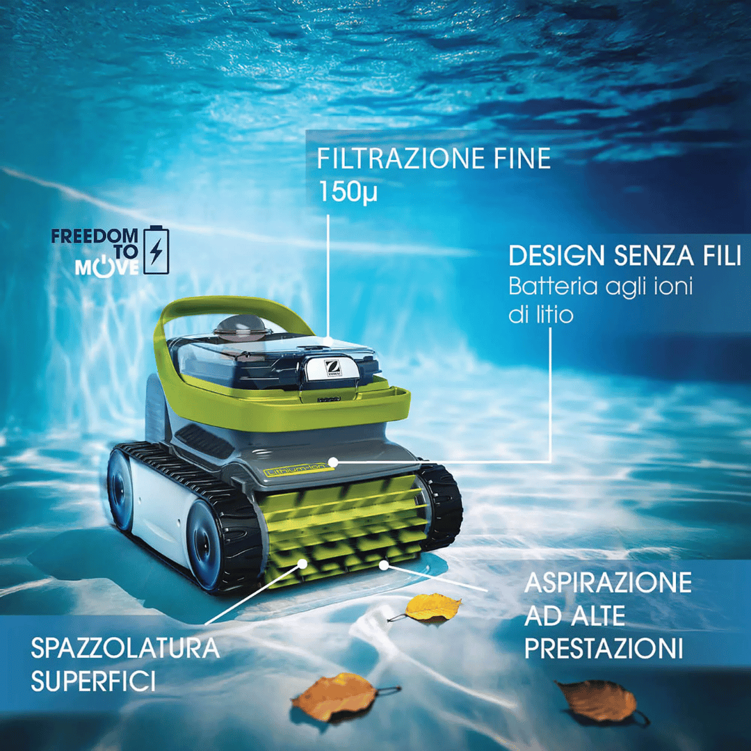 ZODIAC ROBOT A BATTERIA PIXEL OP-3220 PER PISCINE