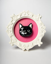 BLOGO Quadro Specchio Icons Pippo Rosa
