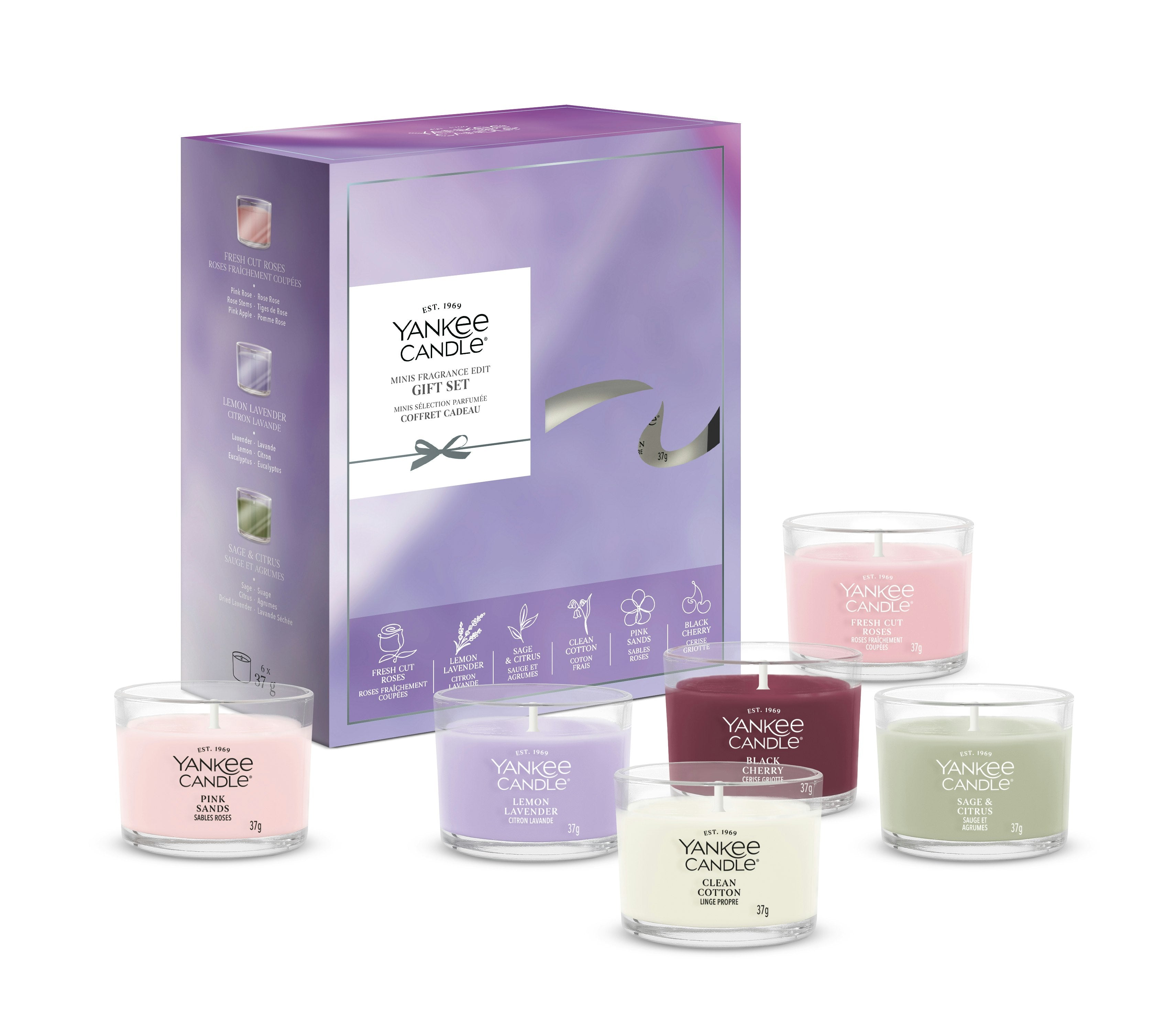 Set regalo Minis Fragrance Edit 6 candele Yankee Candle