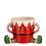 Tazza Elfo 29x18x17 cm Rosso