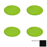 OFFERTA 4 CUSCINI MAGNETICI TONDO PER SEDIE COLORE A SCELTA