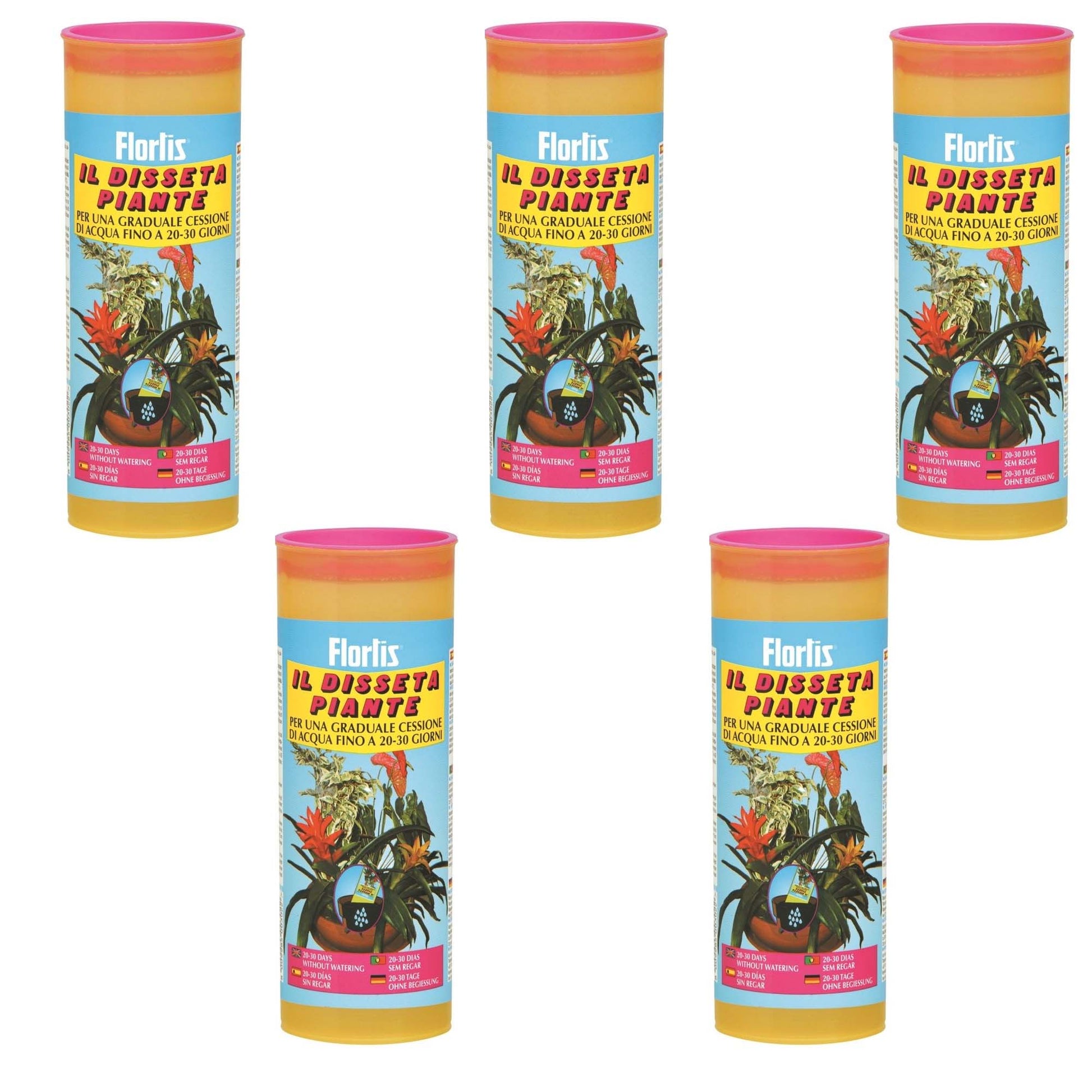 OFFERTA 5 DISSETA PIANTE GEL PER IRRIGAZIONE DAI 20 AI 30 GIORNI
