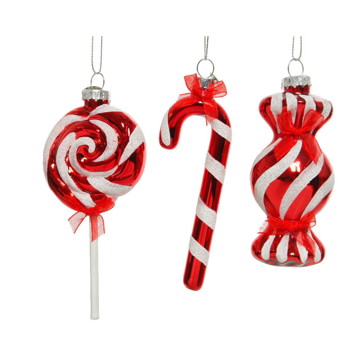 PENDENTE NATALIZIO CARAMELLA CANDIES 13CM ASSORTITO