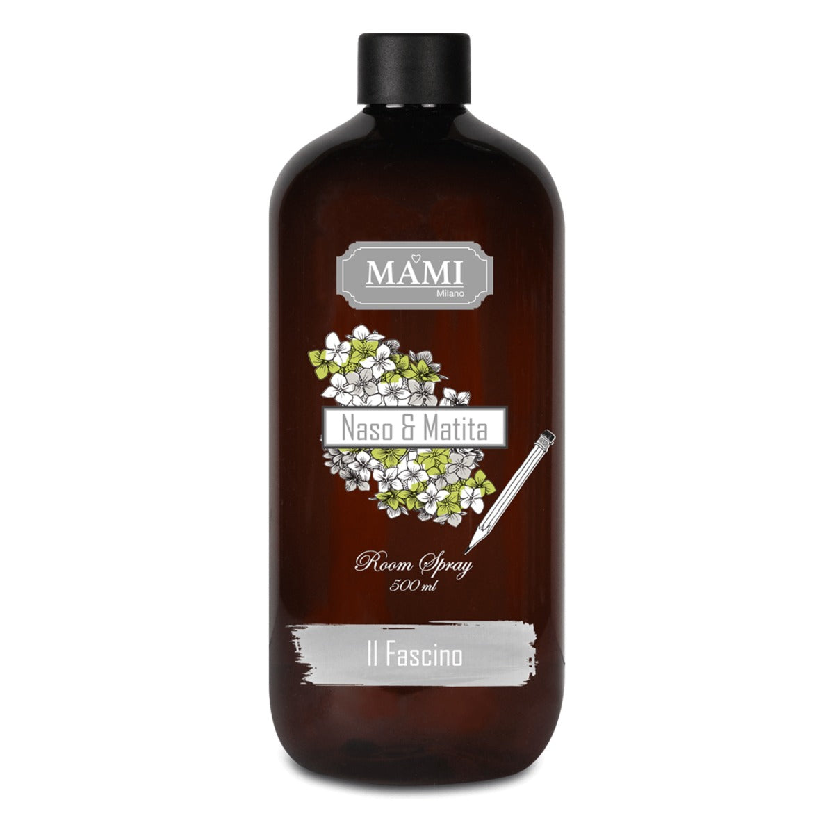 RICARICA SPRAY PER AMBIENTE NASO E MATITA 500 ML IL FASCINO