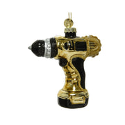 PENDENTE NATALIZIO A FORMA DI TRAPANO ORO 10CM