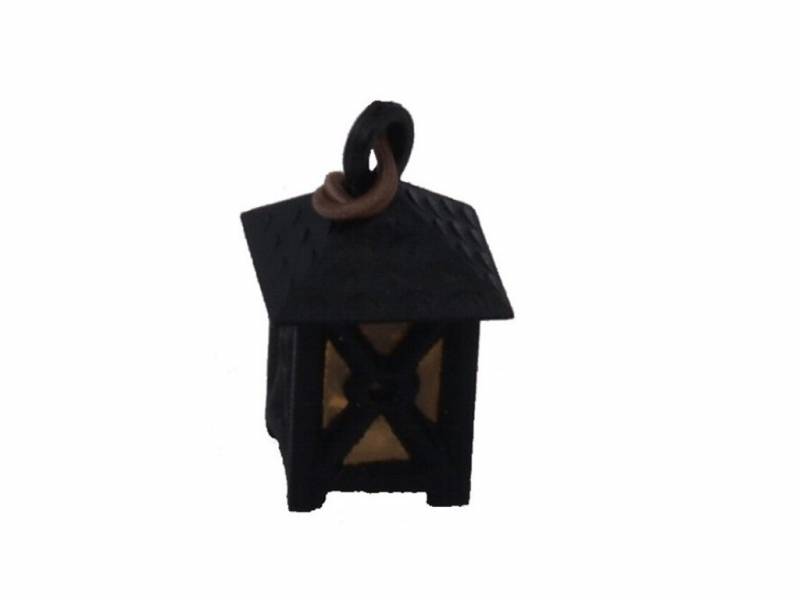 LAMPIONE IN PLASTICA CON LUCE GIALLA 3,5 VOLT