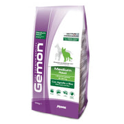 CROCCHETTE PER CANI ADULTI DI TAGLIA MEDIA GEMON 15KG AGNELLO E RISO