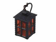 LAMPIONE IN METALLO LUCE ROSSA 3,5V