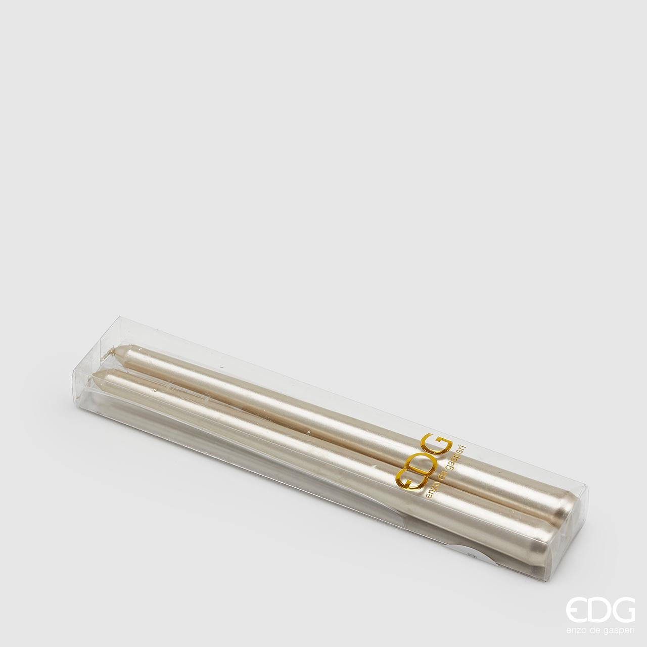 2 CANDELE A STELO 25X22 ARGENTO