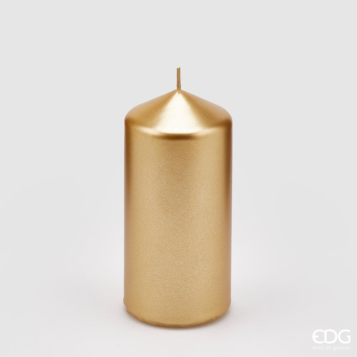 CANDELA MOCCOLO H.15 D.6,8CM ORO