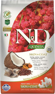 CROCCHETTE CANE N&D QUINOA SKIN&COAT ARINGHE 2,5 KG