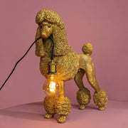 LAMPADA DA TAVOLO BARBONCINO ORO 58,5CM