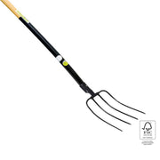 FORCA PER TERRENO 4 DENTI CON MANICO 140CM