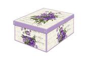 SCATOLA COLLECTION MIDI VIOLETTE PROFUMATA 32X42X17.5CM