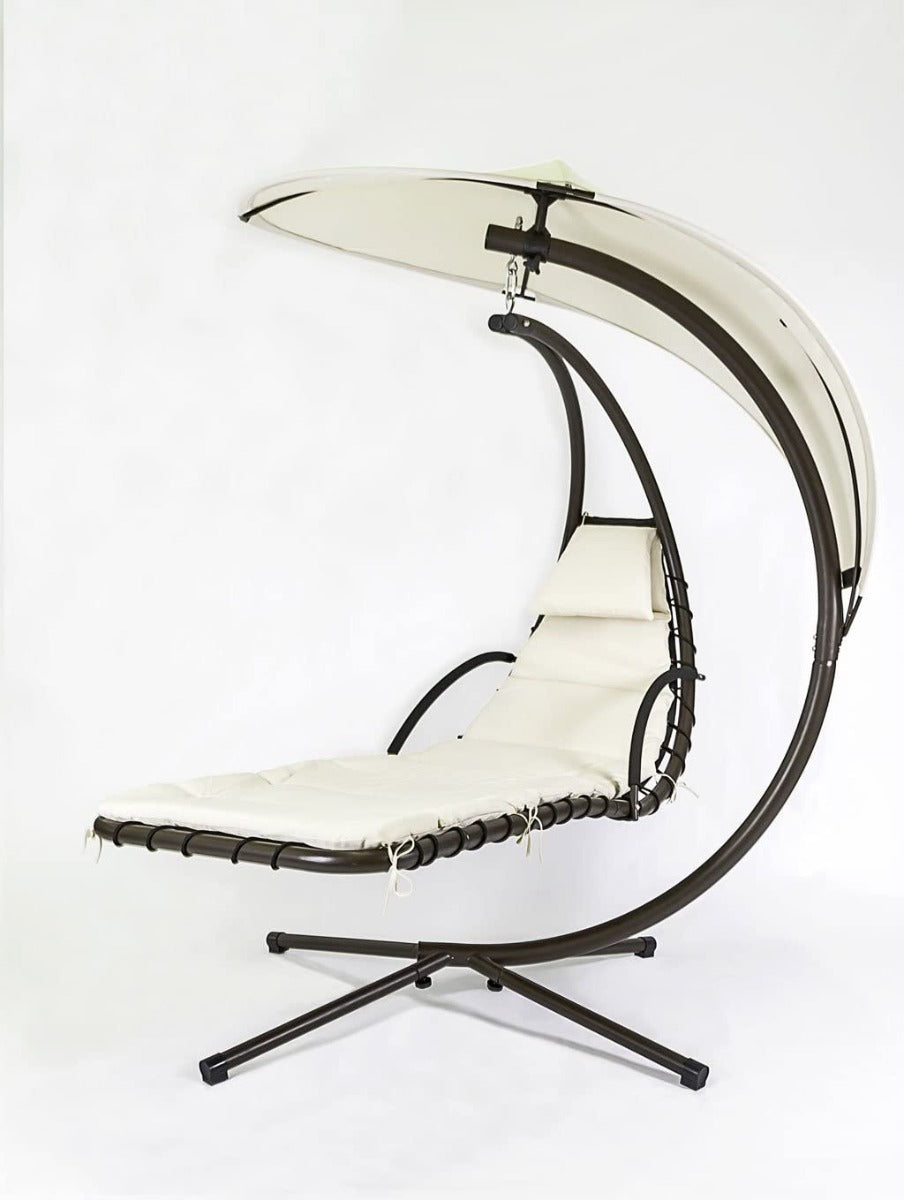 AMACA DONDOLINA IN ACCIAIO LUNA 185X143XH192CM