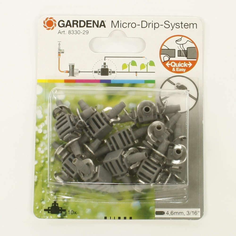 RACCORDO T 3/16' 4,6MM MICRO-DRIP