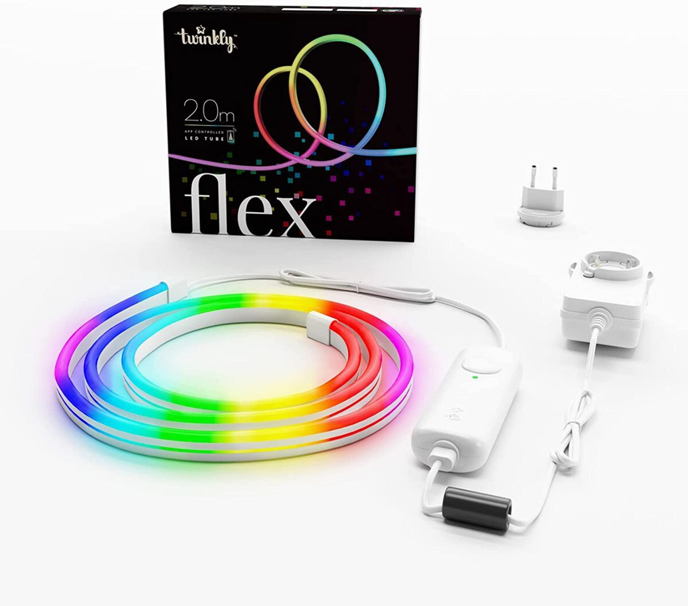 TWINKLY FLEX TUBO FLESSIBILE 2 M 192 LED RGB BT + WIFI