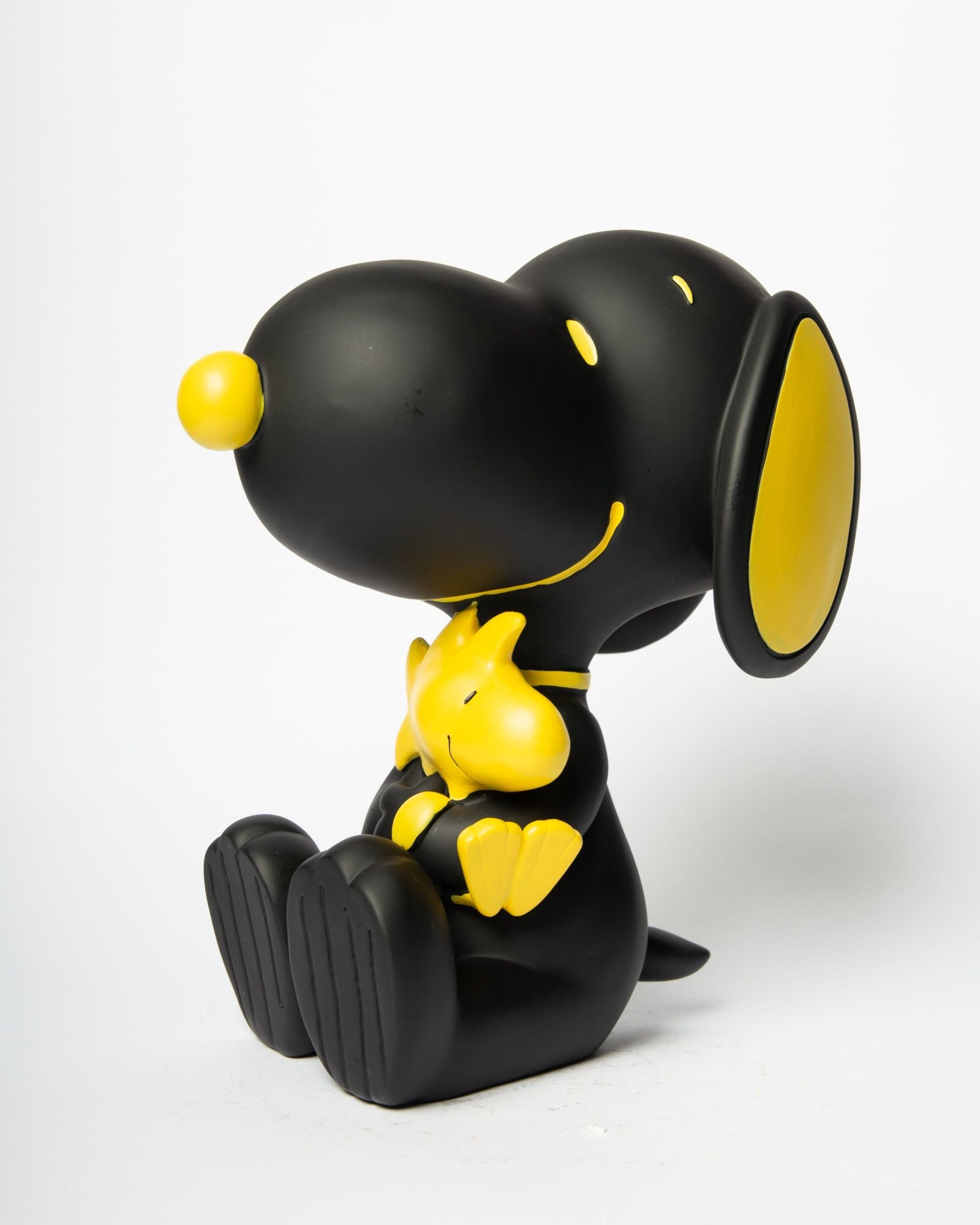 BLOGO Statuetta Snoopy Woodstock Nero 14,3xH25cm