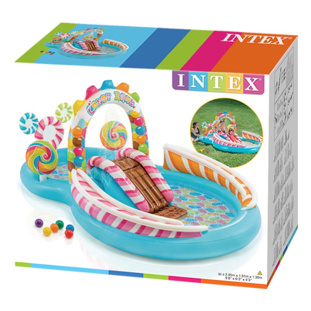 PISCINA GONFIABILE PLAYCENTER CARAMELLE 295X191X130CM