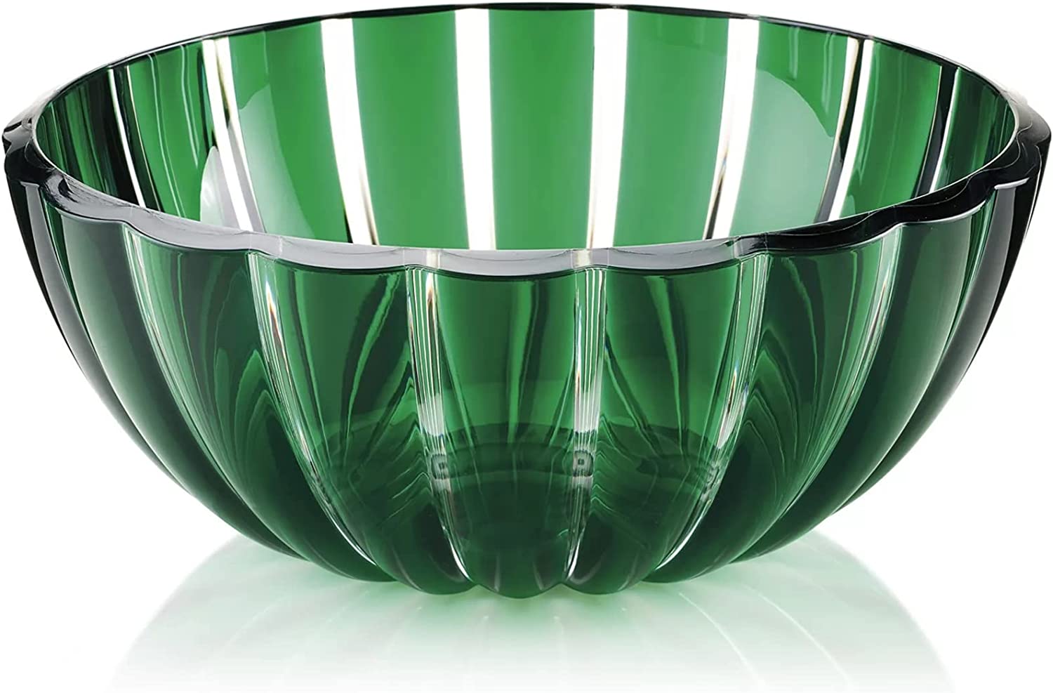 CIOTOLA XL "DOLCEVITA" VERDE SMERALDO Ø30 X H11,5 CM - 4900 CC