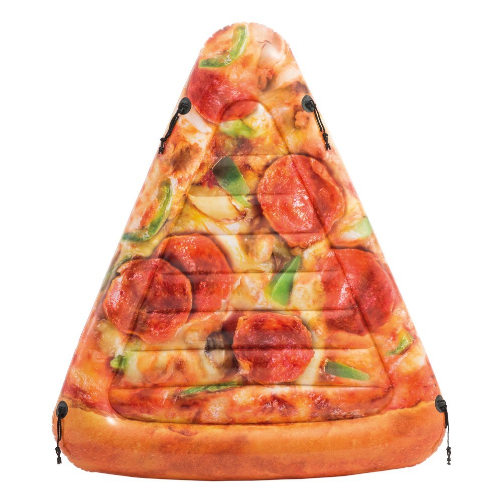 MATERASSINO GONFIABILE TRANCIO DI PIZZA 175X145CM