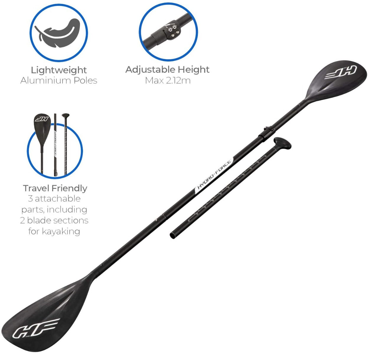 TAVOLA DA SUP GONFIABILE CONVERTIBILE OCEANA 305X84X12CM
