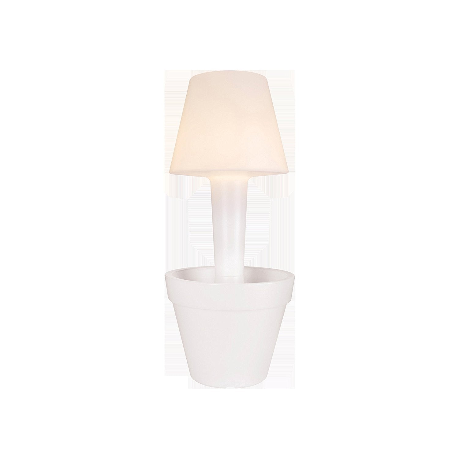 VASO LUMINOSO PURE TWILIGHT 50CM TRASPARENTE