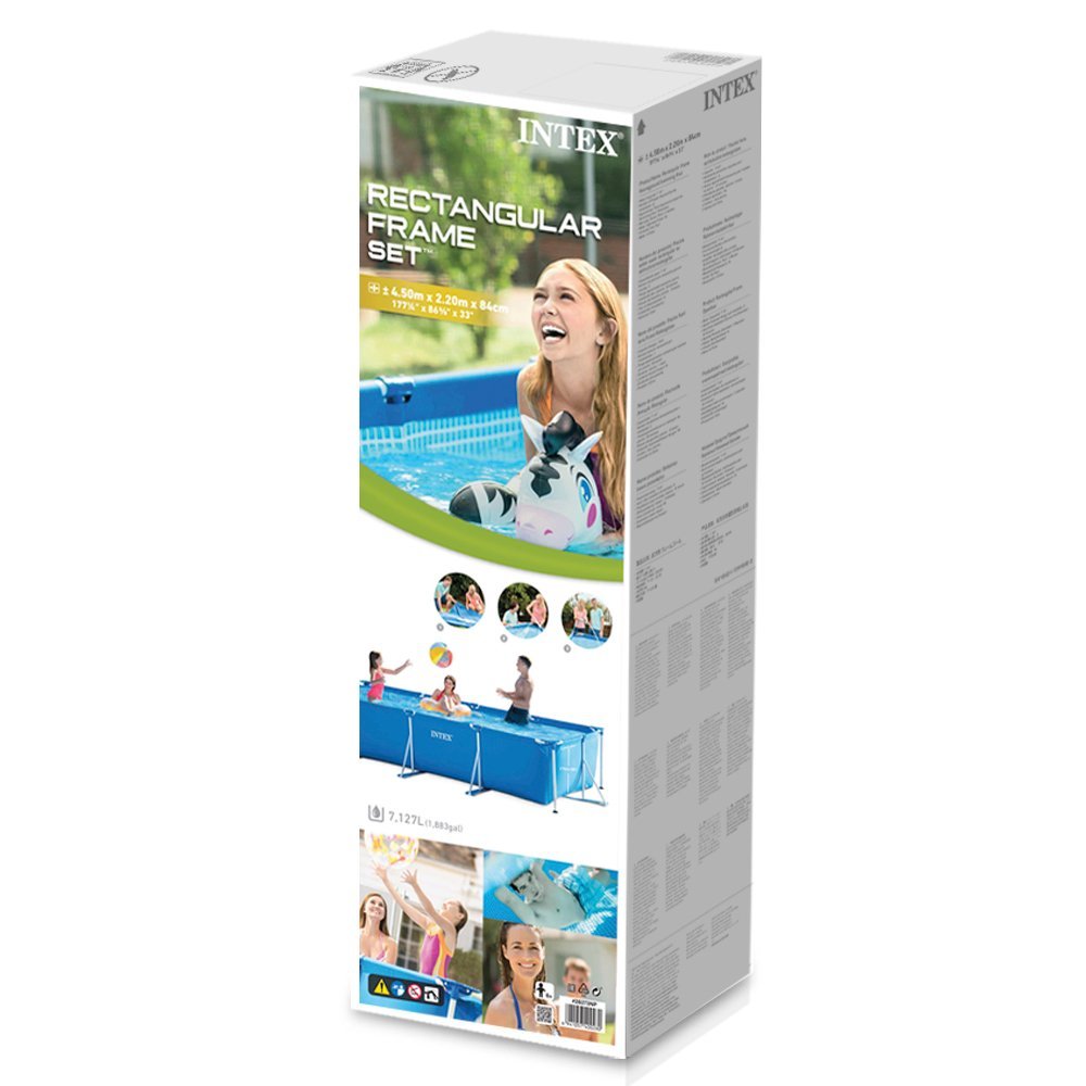 PISCINE FUORI TERRA INTEX METAL FRAME 450X220Xh84CM