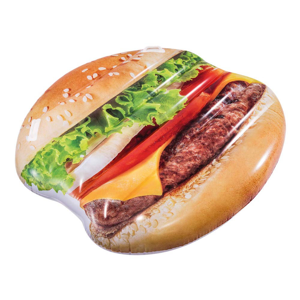 MATERASSINO GONFIABILE HAMBURGER 145X142CM