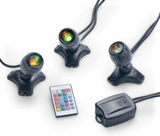 SET 3 ILLUMINAZIONI LAGHETTO PONTEC PONDOSTAR LED RGBW