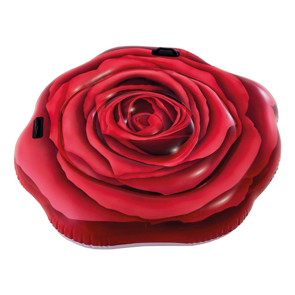 MATERASSINO GONFIABILE ROSA ROSSA 137X132CM