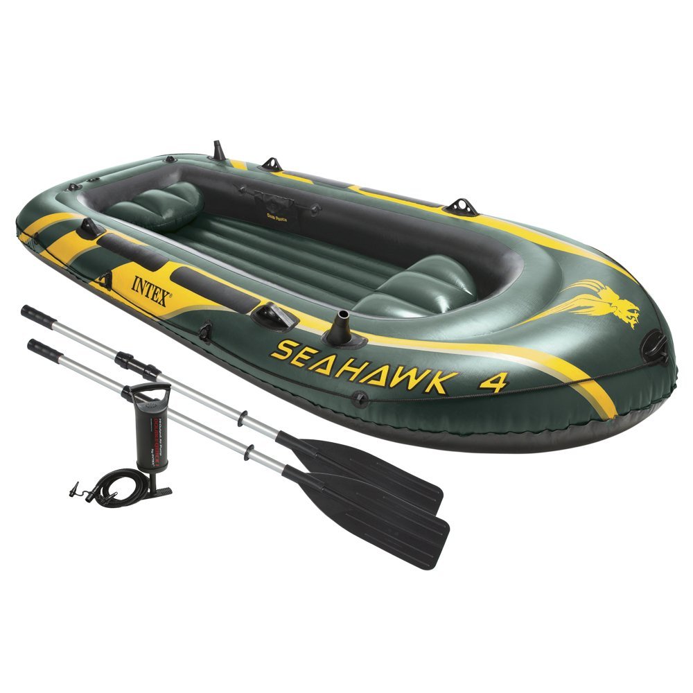 CANOTTO SEAHAWK 4 POSTI CON ACCESSORI 351X145X48CM