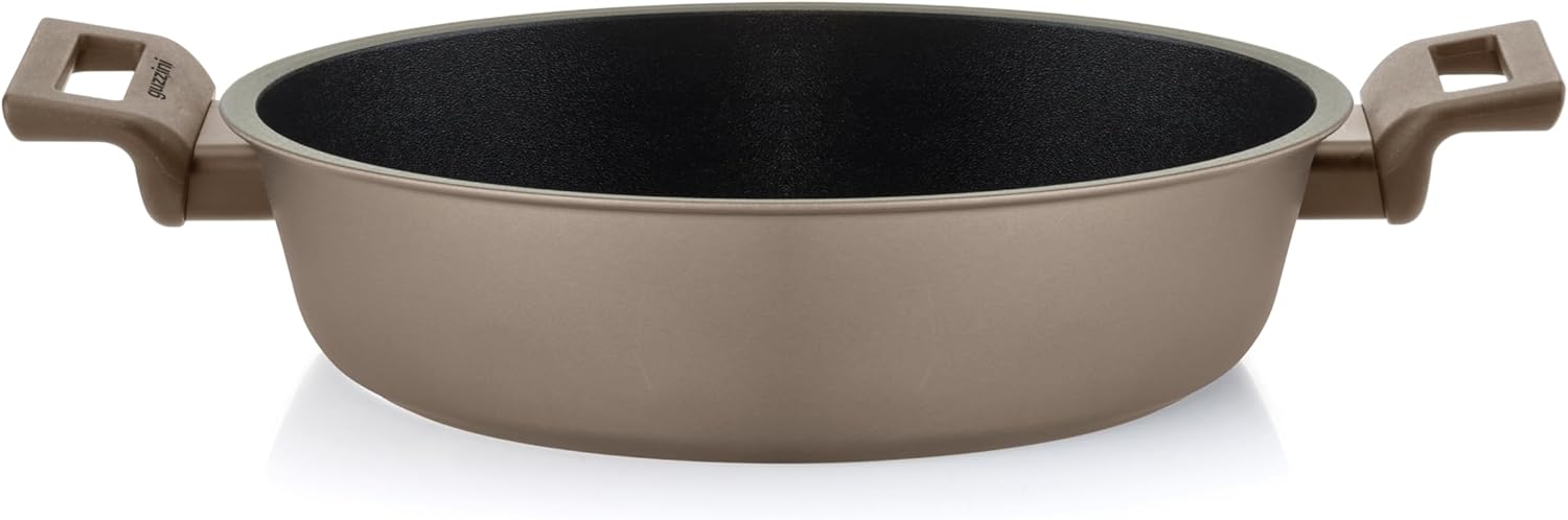 TEGAME CON DOPPI MANICI ''COOK&STRONG'' ⌀28 cm BRONZO