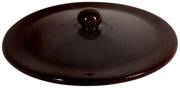 COPERCHIO IN CERAMICA MARRONE 21CM