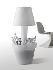 VASO LUMINOSO PURE TWILIGHT 50CM TRASPARENTE