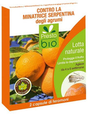 FEROMONI CONTRO LA MINATRICE SERPENTINA DEGLI AGRUMI