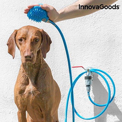 DOCCIA CON SPAZZOLA PER CANI