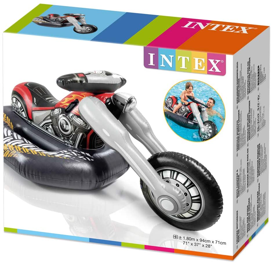 MOTO GONFIABILE CAVALCABILE 183X79X71CM