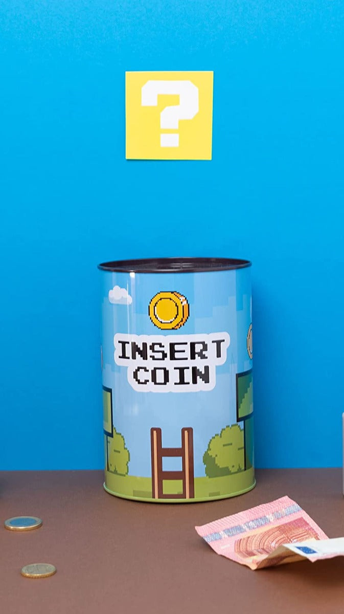 SALVADANAIO INSERT COIN