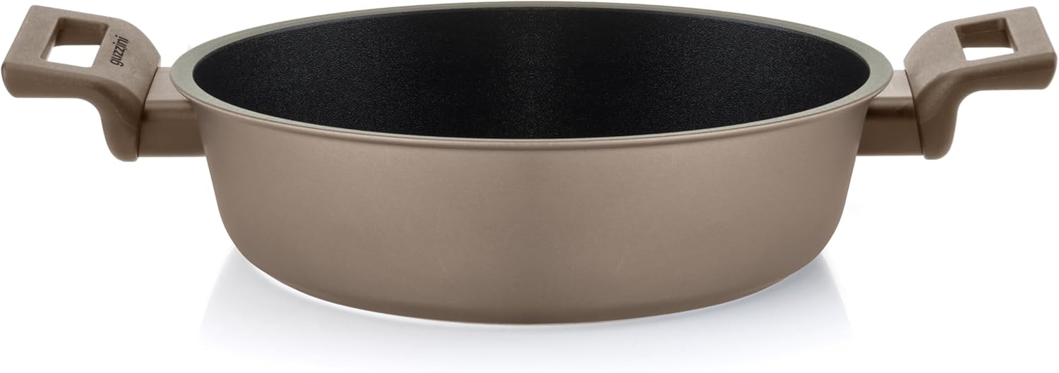 TEGAME CON DOPPI MANICI ⌀24 CM ''COOK&STRONG'' BRONZO