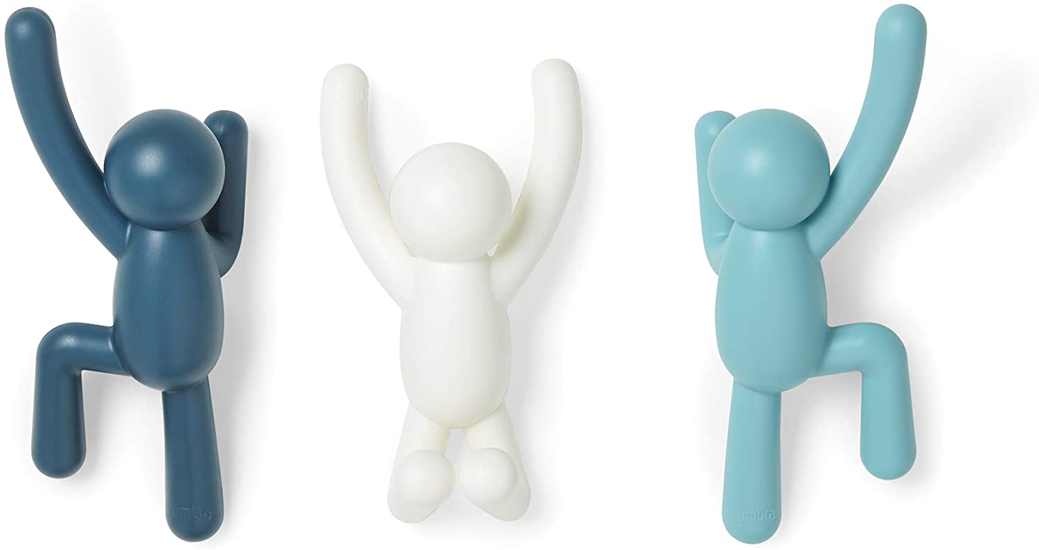 3 APPENDINI BUDDY HOOK BLU UMBRA
