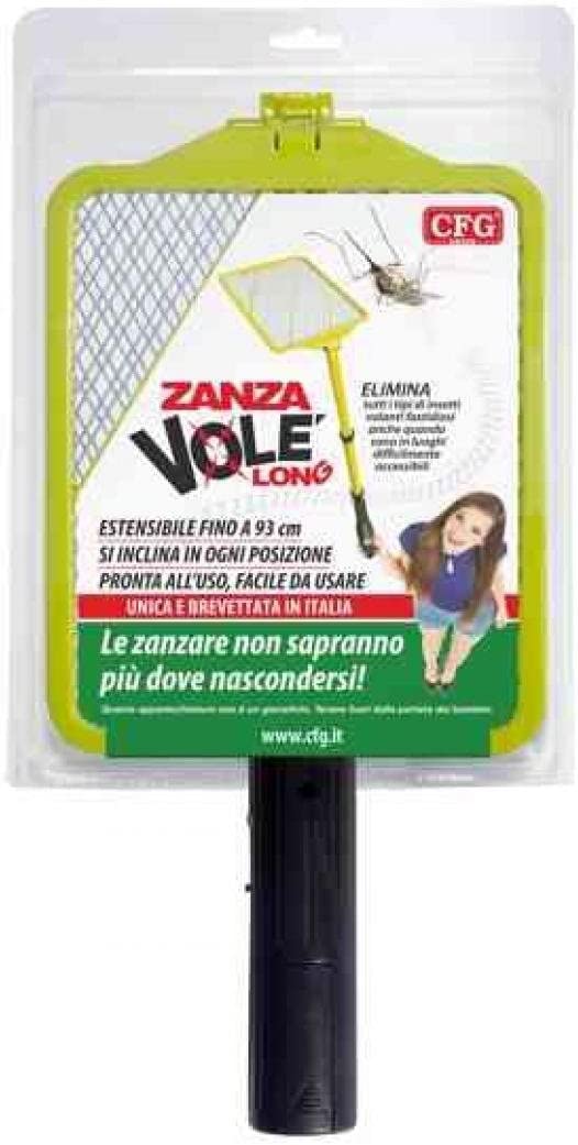 ZANZA VOLE RACCHETTA CATTURA ZANZARE