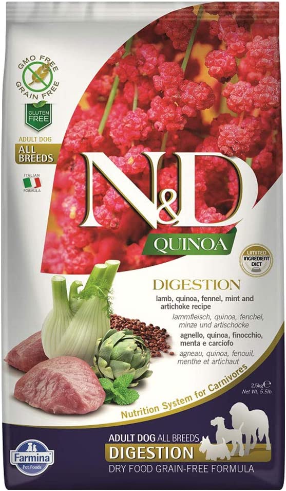 CROCCHETTE CANE N&D QUINOA DIGESTION 2,5KG
